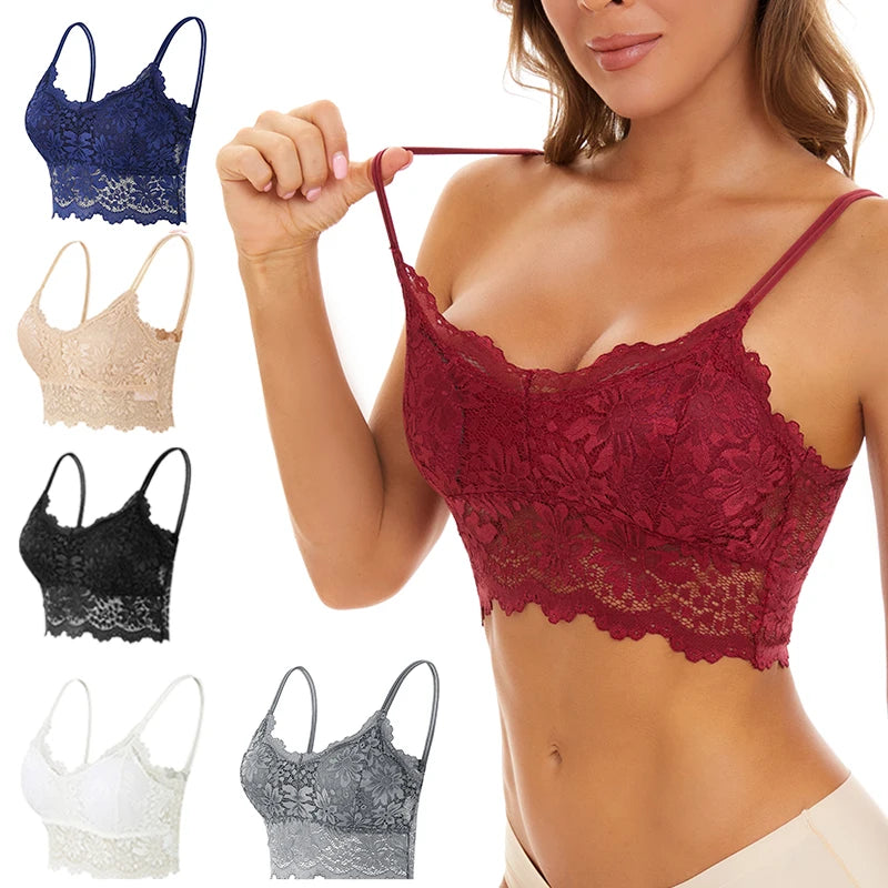 Top confortável, lingerie sem fio