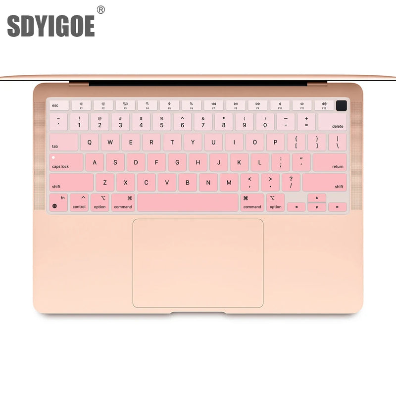 Capa protetora de silicone para macbook air13 m1 chip a2337