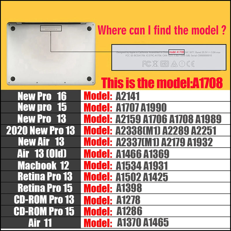 Capa protetora de silicone para macbook air13 m1 chip a2337