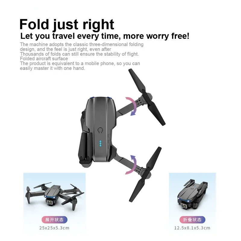 Pro Drone E99   Quadcopter com controle remoto.