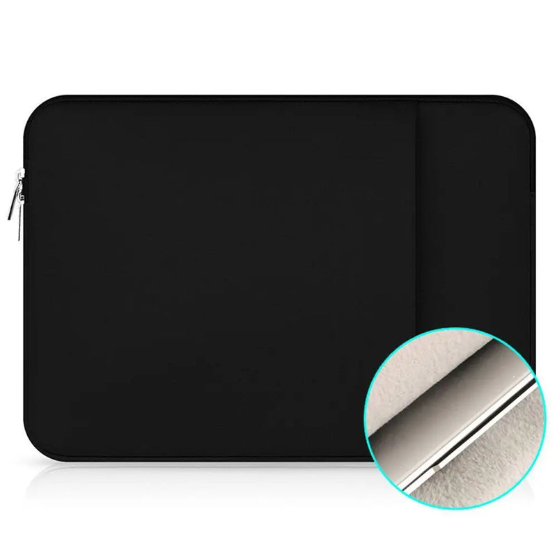 Capa para laptop, bolsa de transporte, capa macia para notebook, para xiaomi, lenovo, hp, dell, asus 11, 13, 15 polegadas