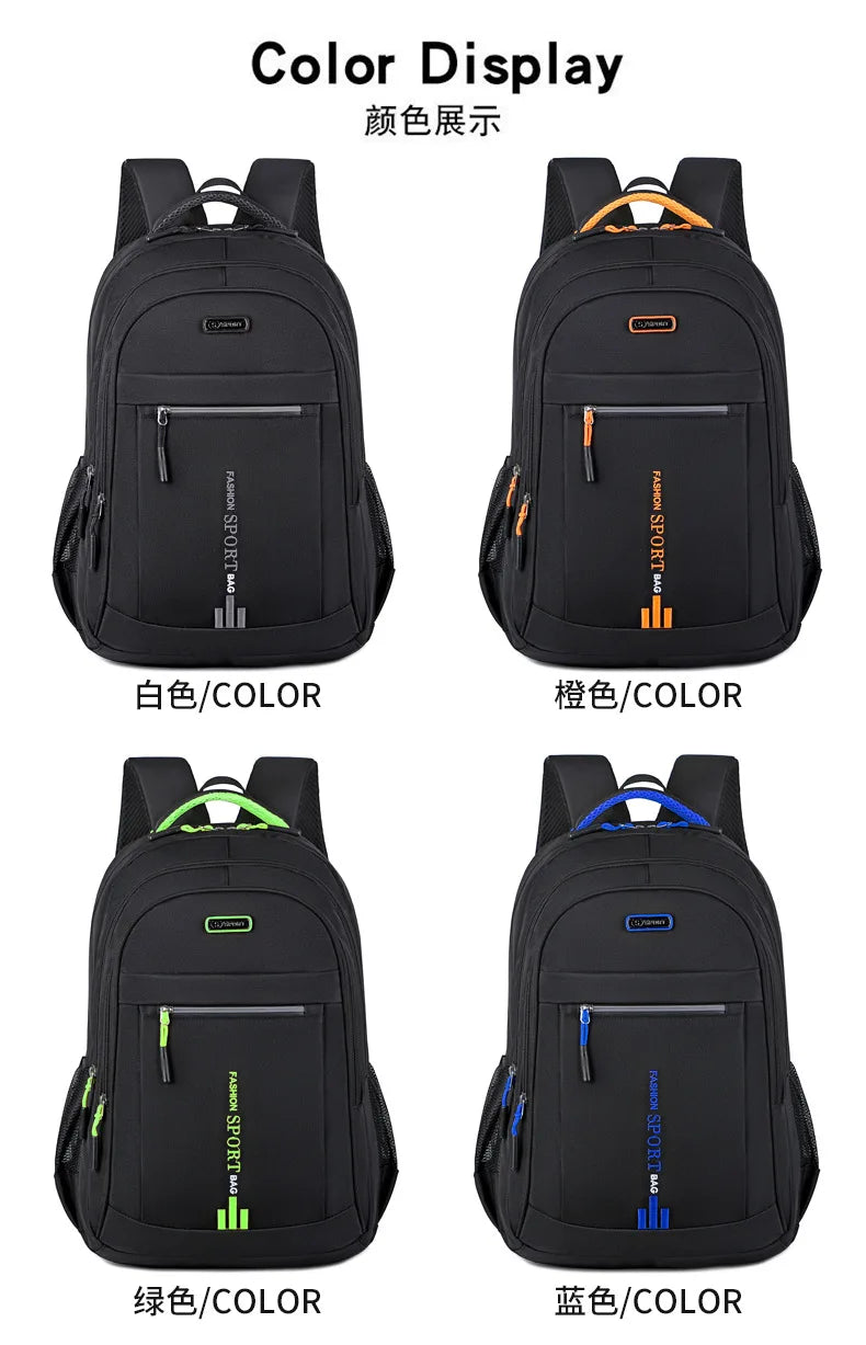 Mochilas oxford à prova d'água, para computador, negócios, casual, viagem