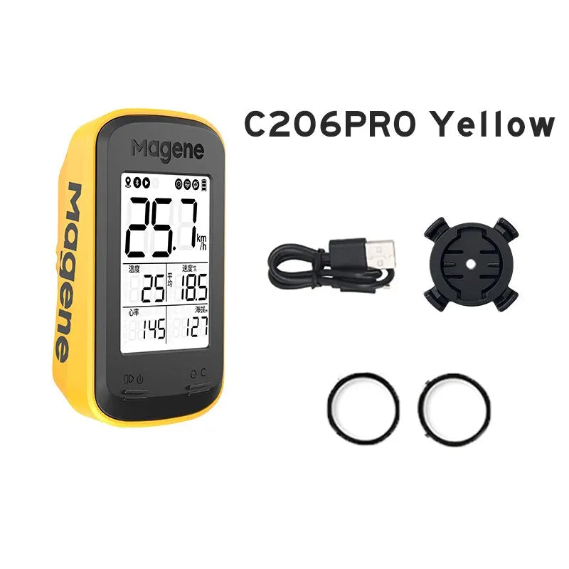 Magene Smart Bike Computer C206/PRO Wireless GPS Bicycle Speedometer Waterproof Road Mtb Cycling Odometer