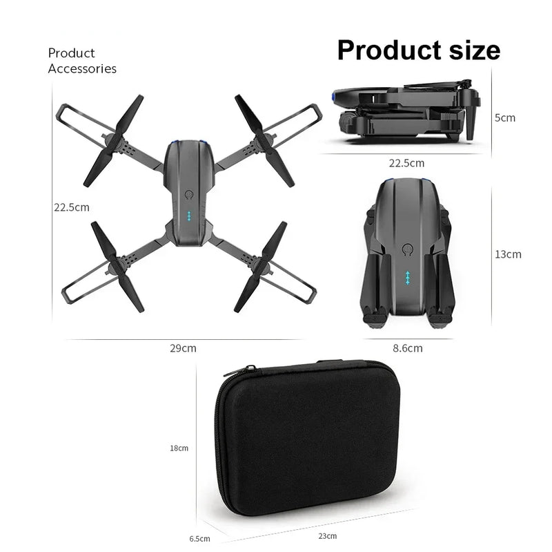 Pro Drone E99   Quadcopter com controle remoto.