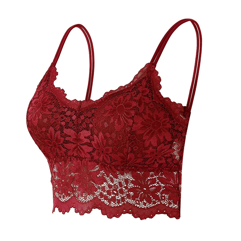 Top confortável, lingerie sem fio