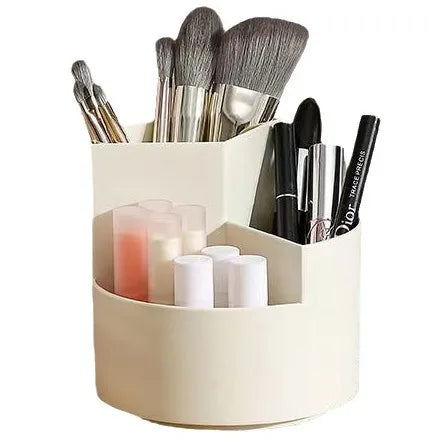 ✨Organize sua Rotina com Elegância! ✨ Transforme seu banheiro ou seu quarto com uma Caixa Rotativa de Armazenamento.