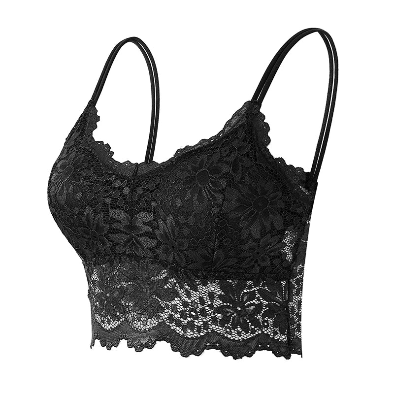 Top confortável, lingerie sem fio