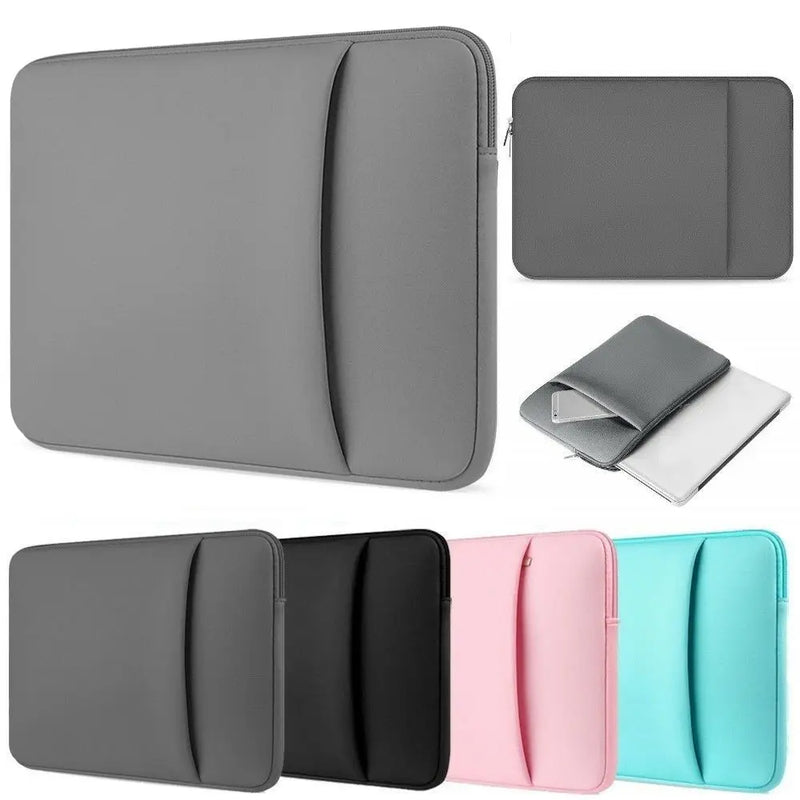 Capa para laptop, bolsa de transporte, capa macia para notebook, para xiaomi, lenovo, hp, dell, asus 11, 13, 15 polegadas