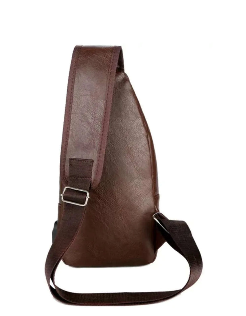 Bolsa de peito masculina, bolsa crossbody