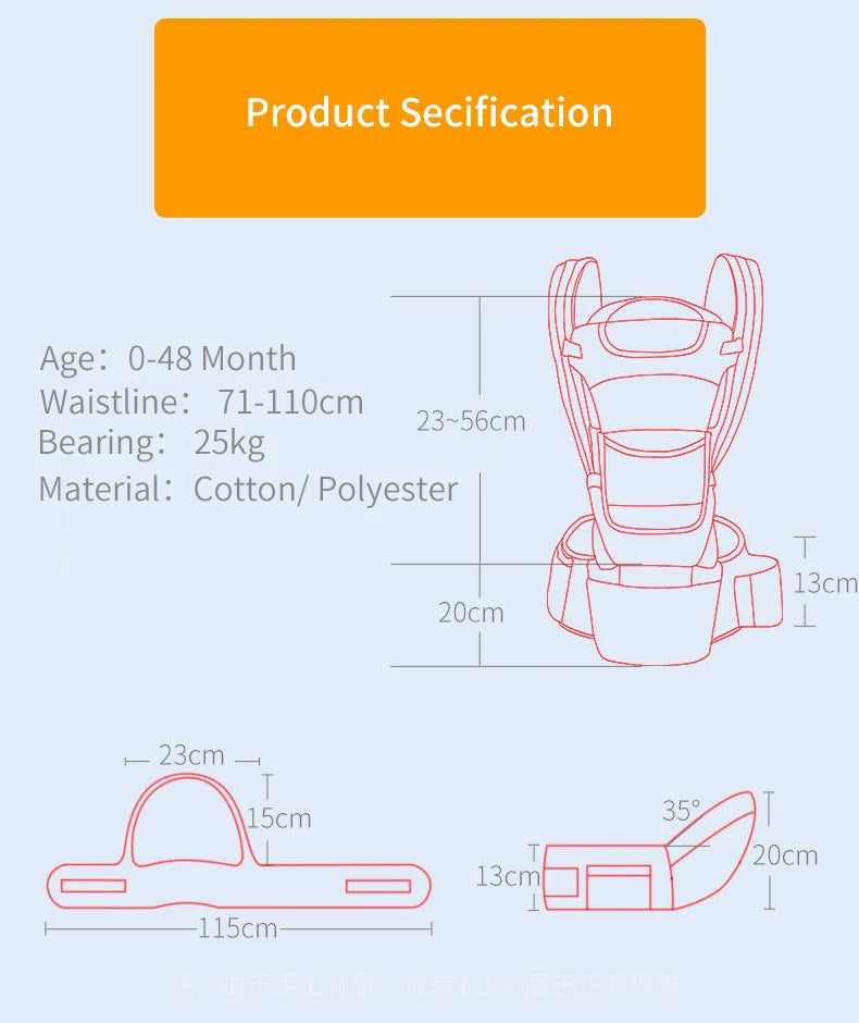 Mochila ergonômica para carregar bebê