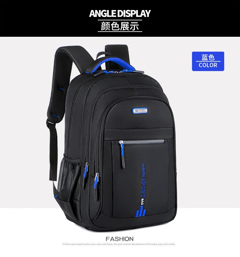 Mochilas oxford à prova d'água, para computador, negócios, casual, viagem