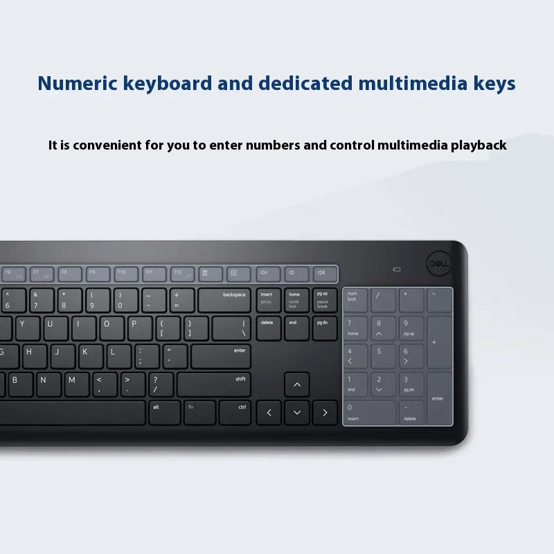 Conjunto de teclado e mouse sem fio Dell KM3322W